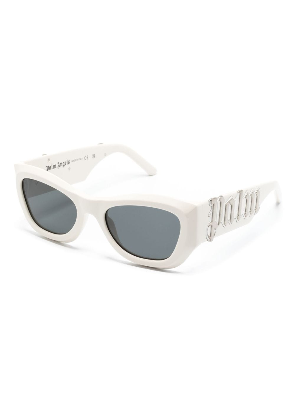 Palm Angels Eyewear Zonnebril met cat-eye montuur - Wit