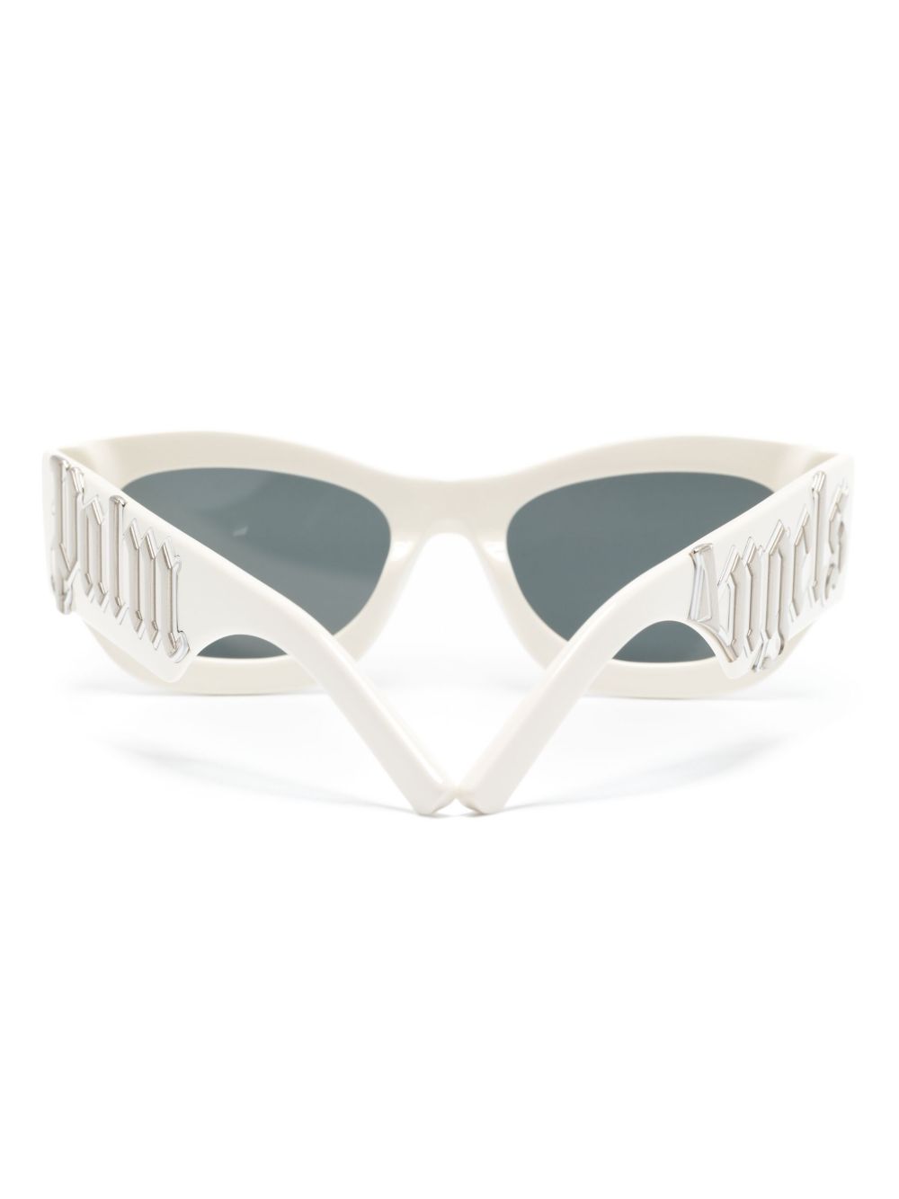 Palm Angels Eyewear Zonnebril met cat-eye montuur Wit