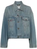 Haikure washed denim jacket - Blue