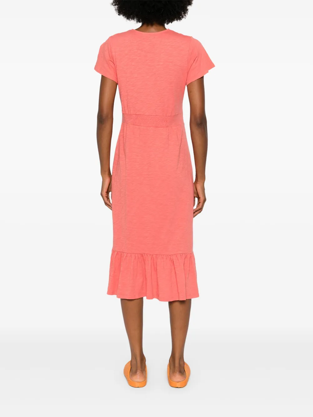 Ba&Sh Valma midi-jurk Roze