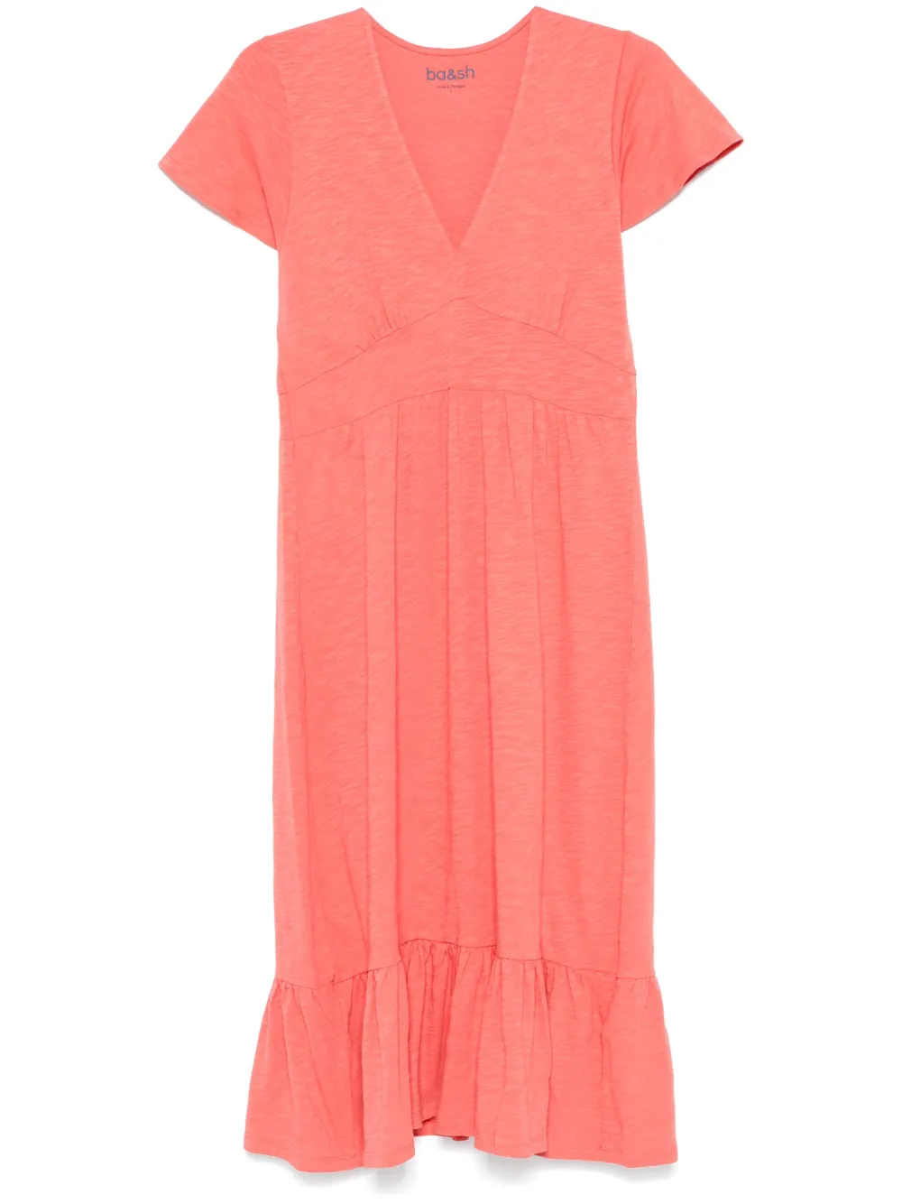 Ba&Sh Valma midi-jurk Roze
