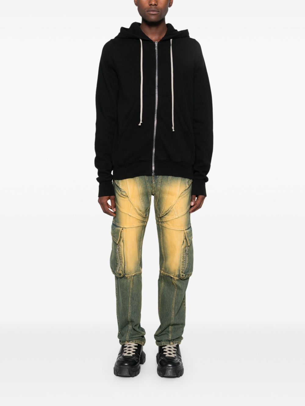 Rick Owens DRKSHDW Jason S hoodie - Zwart