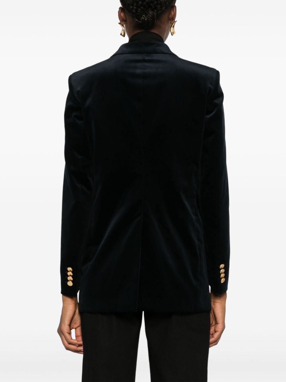 Shop Tagliatore Bertha Blazer In Blue