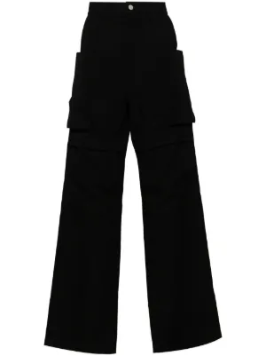 Rick Owens DRKSHDW Double Cargo Jumbo Belas パンツ | ブラック