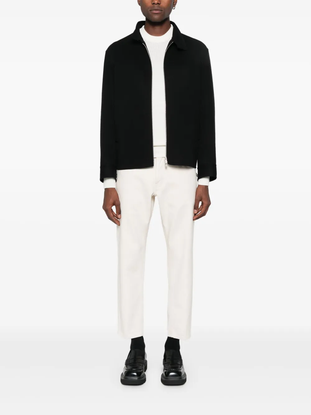 Roberto Collina Gebreide trui - Beige