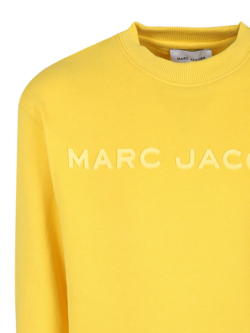 Marc Jacobs Kids Sweater met logopatch Geel