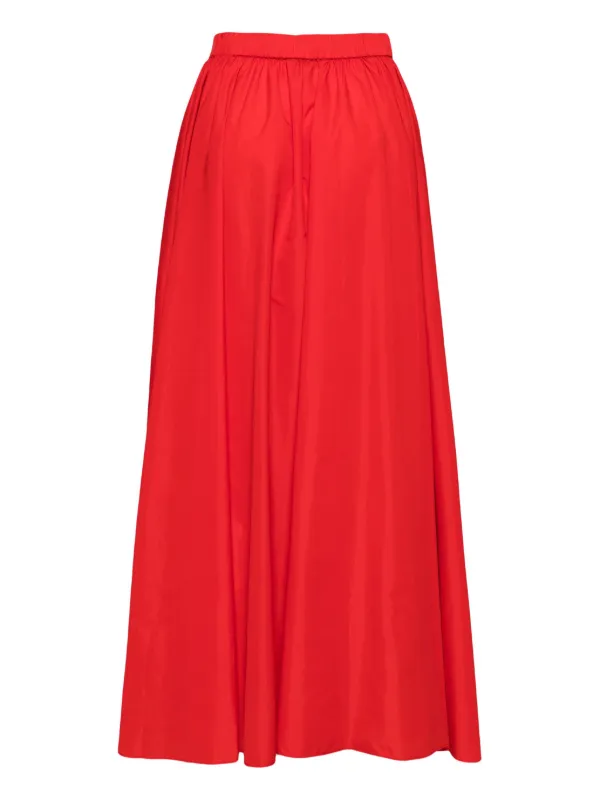 スカート STAUD Woman Skirt Burgundy R25R6125SP BDTL Staud Mini Skirt - Burgundy Skirts, Clothing - WSTFG76578