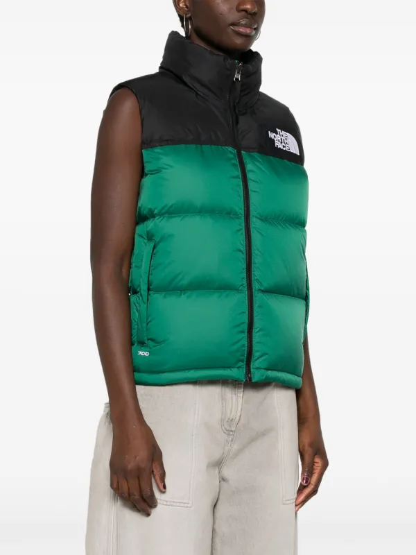 The North Face 1996 Retro Nuptse Gilet Green FARFETCH AO