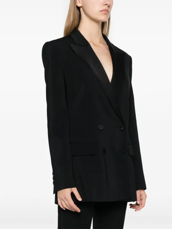 アルベルタフェレッティジャケット Alberta Ferretti ダブルジャケット | ブラック | FARFETCH JP