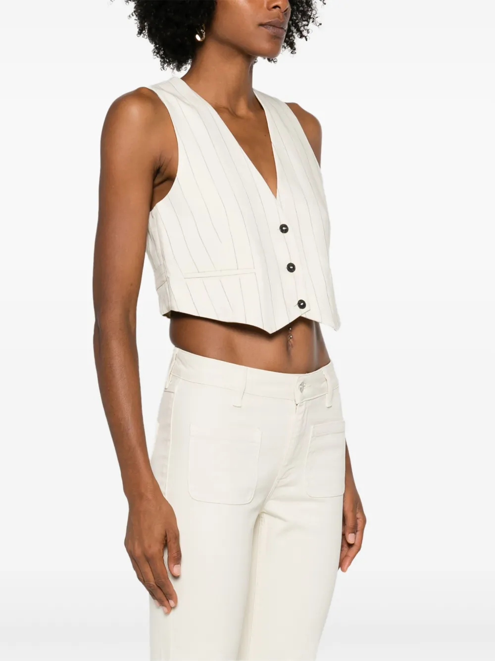 Ba&Sh Essy gilet Beige
