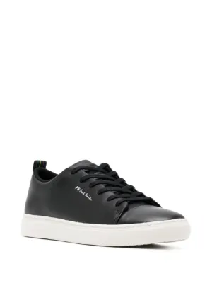 スニーカー PS PAUL SMITH Men Sneakers Black M2SREX55HLEA 79 Men's Coated Black Leather 'Amos' Trainers