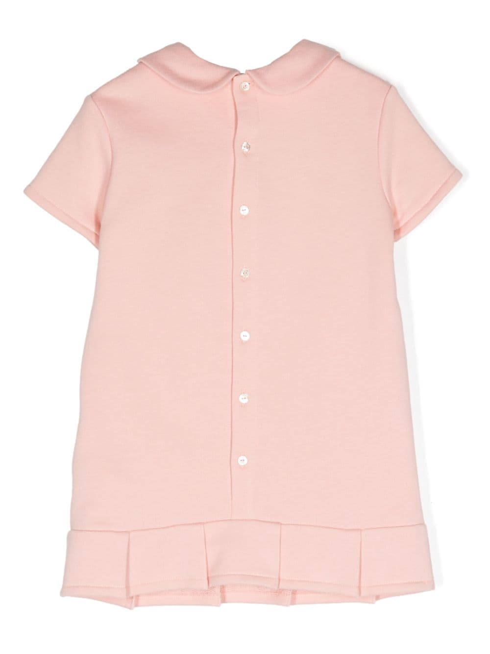 Gucci Kids Katoenen jurk met Web-afwerking - Roze