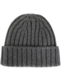 ASPESI cable-knit beanie - Grey