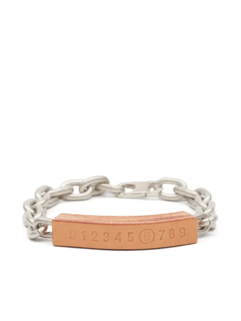 MM6 Maison Margiela leather bracelet