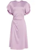 Victoria Beckham gathered dress - Purple