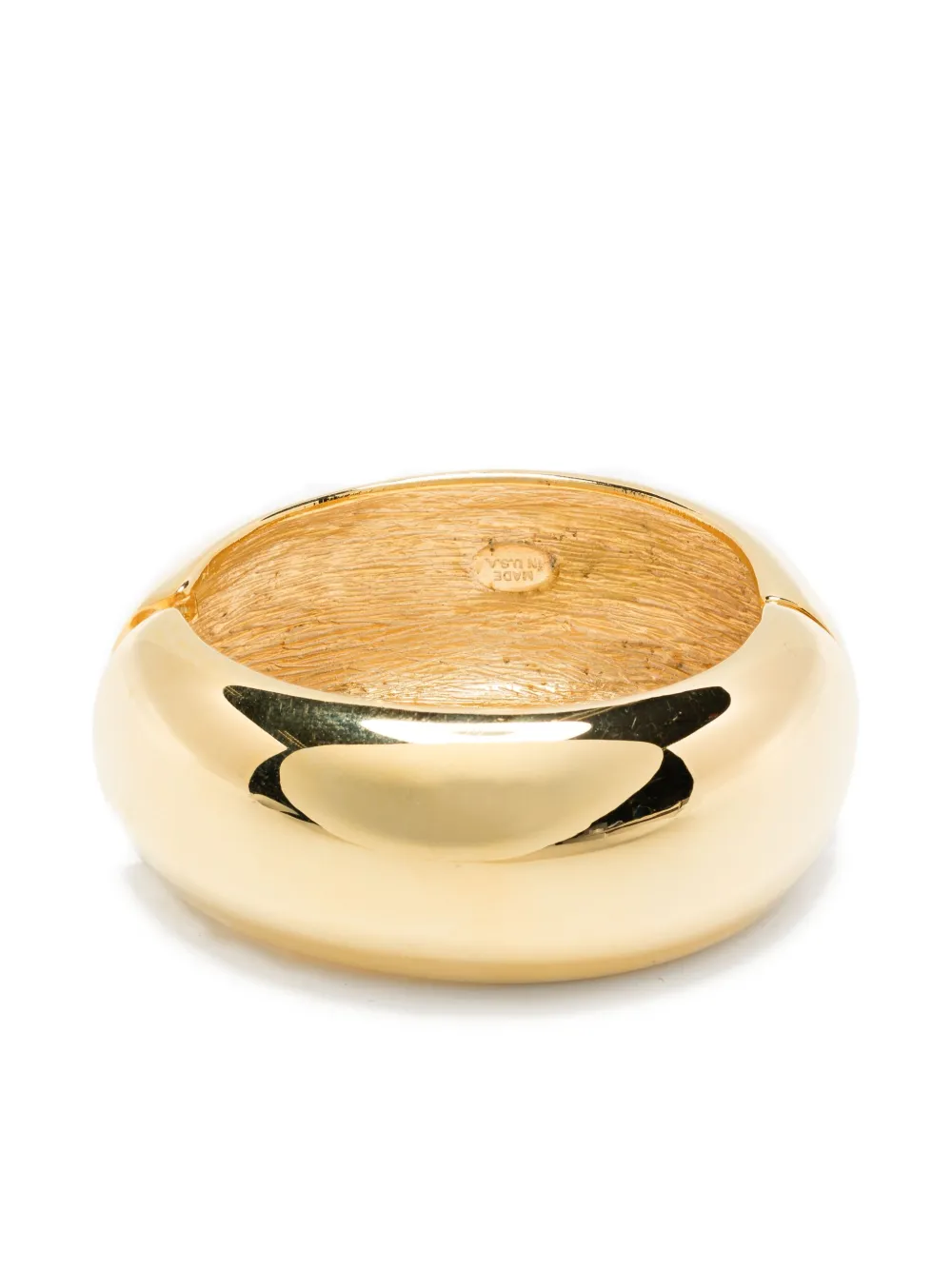 Kenneth Jay Lane hinged bracelet | Gold | Image 1