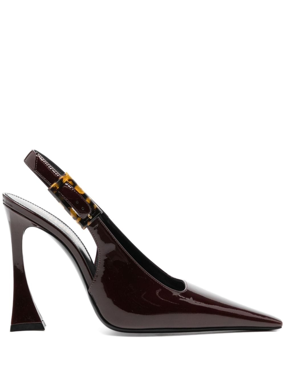 Saint Laurent 110mm Stone Sevilla pumps Red