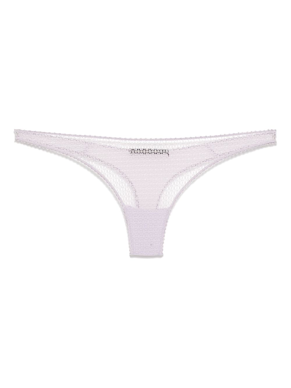 Kiki de Montparnasse crochet thong - Purple