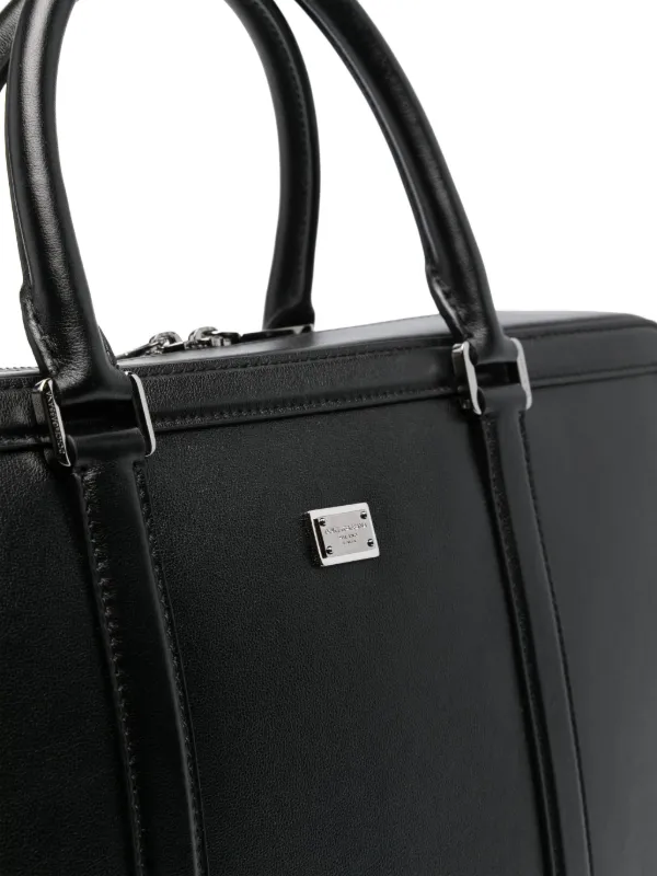 Dolce & Gabbana Leather Briefcase | Black | FARFETCH