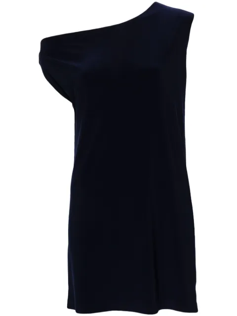 Norma Kamali one shoulder mini dress
