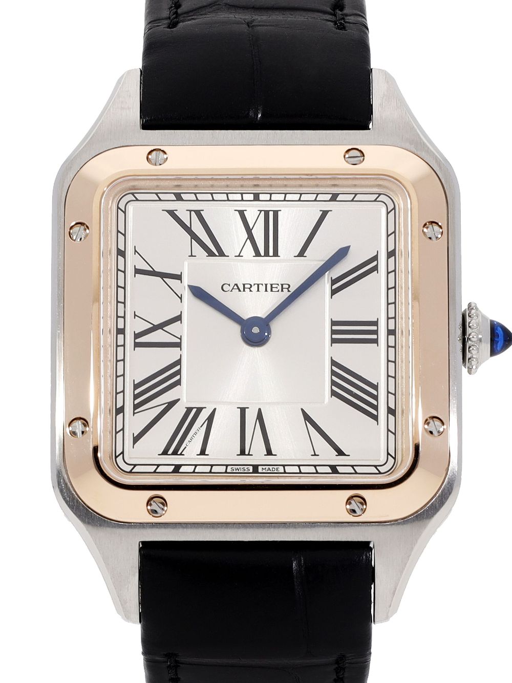 Cartier 2024 ongedragen Santos-Dumont 46,6 mm horloge - Wit