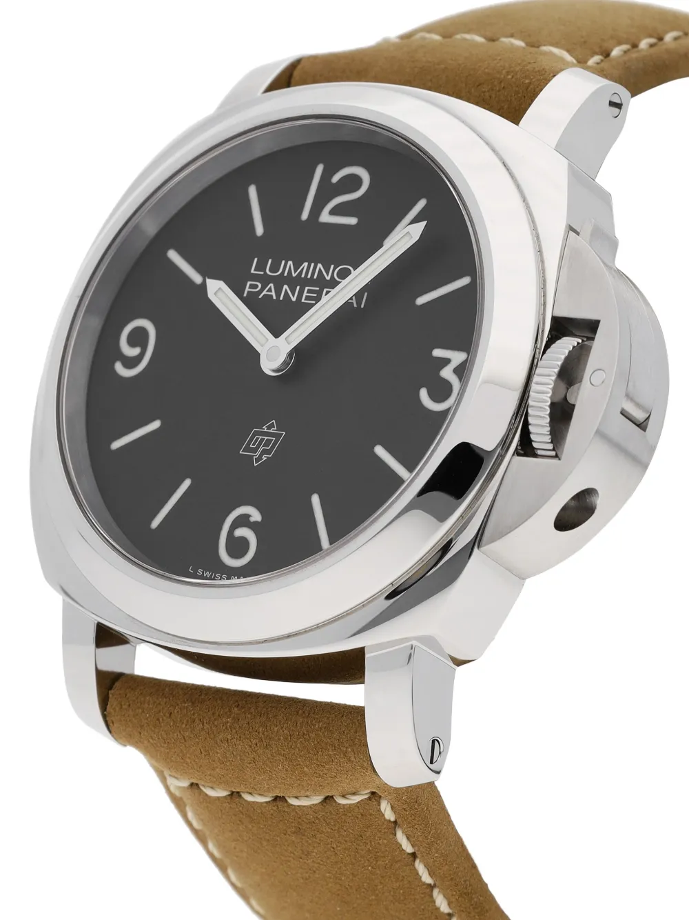 Panerai 2024 ongedragen Luminor horloge 44 mm - Zilver