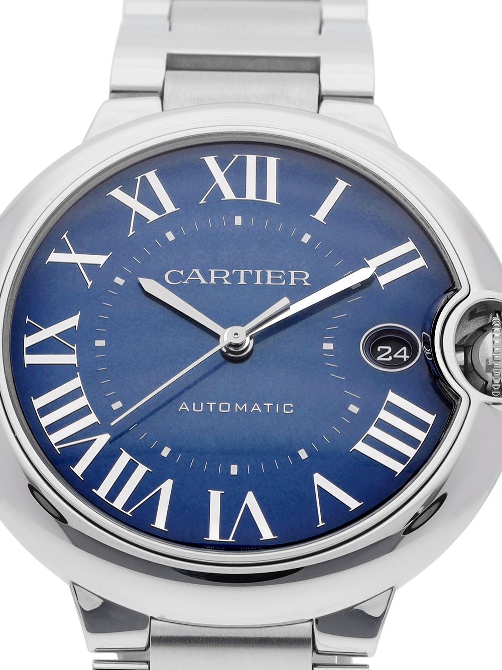 Cartier 2024 ongedragen Ballon Bleu 40 mm horloge - Blauw