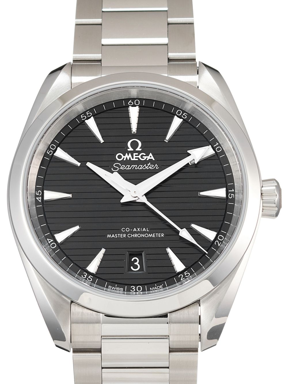 OMEGA 2023 ongedragen Seamaster Aqua Terra 38 mm horloge - Zwart