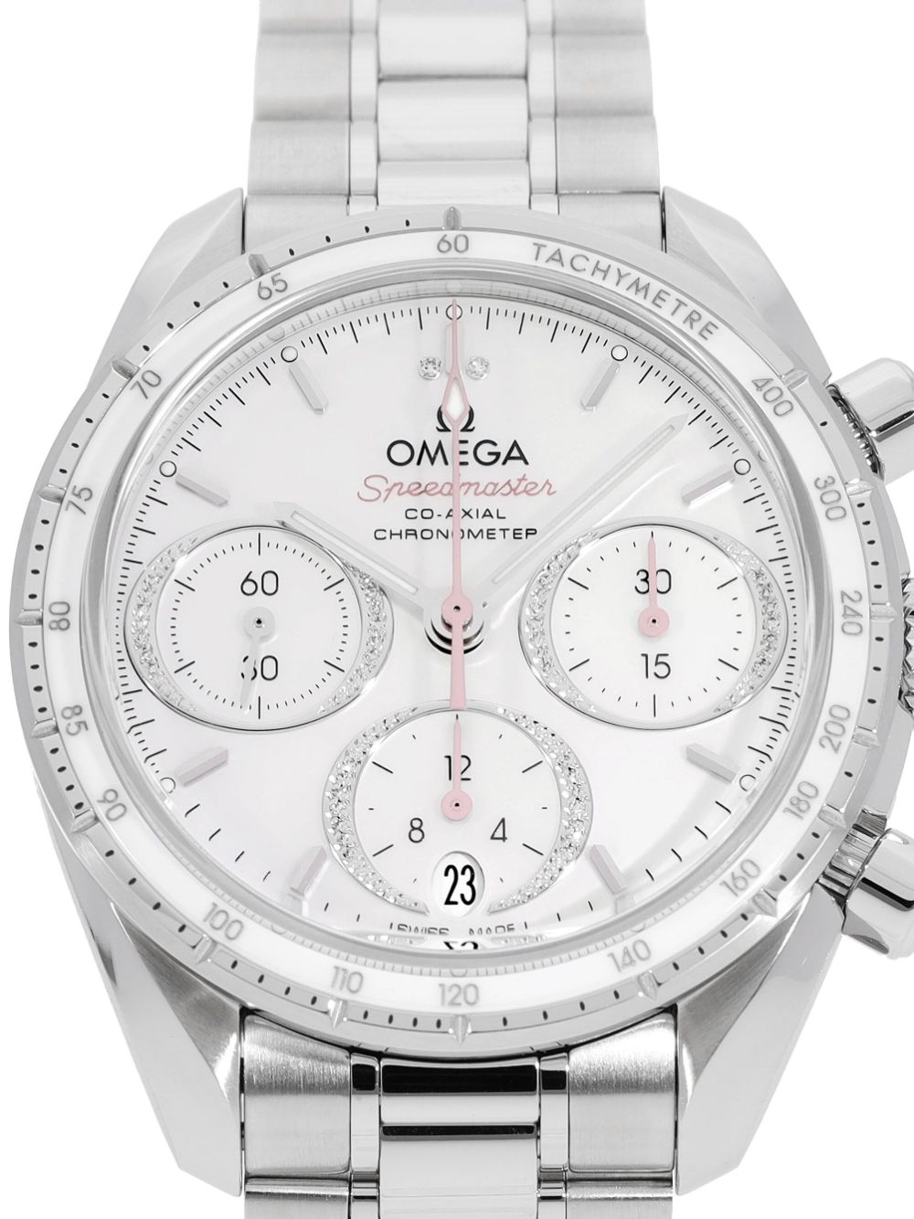 OMEGA 2024 ongedragen Speedmaster 38 Co-Axial Chronograph horloge 38 mm - Wit