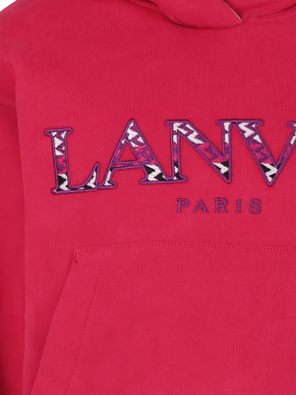 Lanvin Enfant Sweater met capuchon Roze