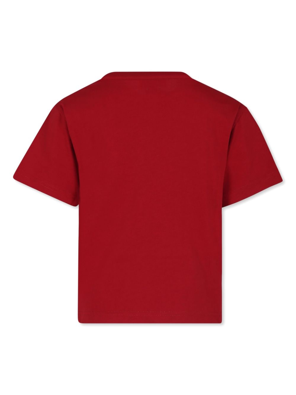 Lanvin Enfant T-shirt met geborduurd logo - Rood