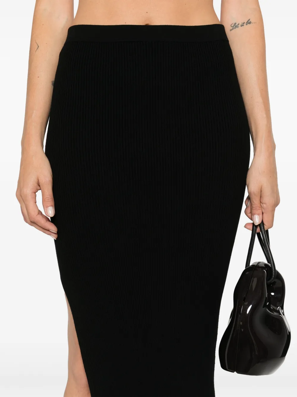 Rick Owens Ziggy rok Zwart