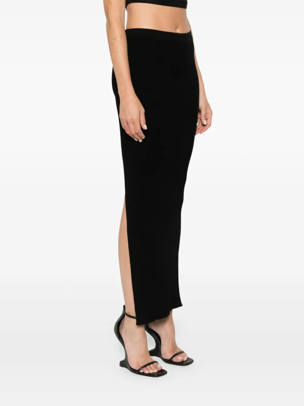 Rick Owens Ziggy rok Zwart
