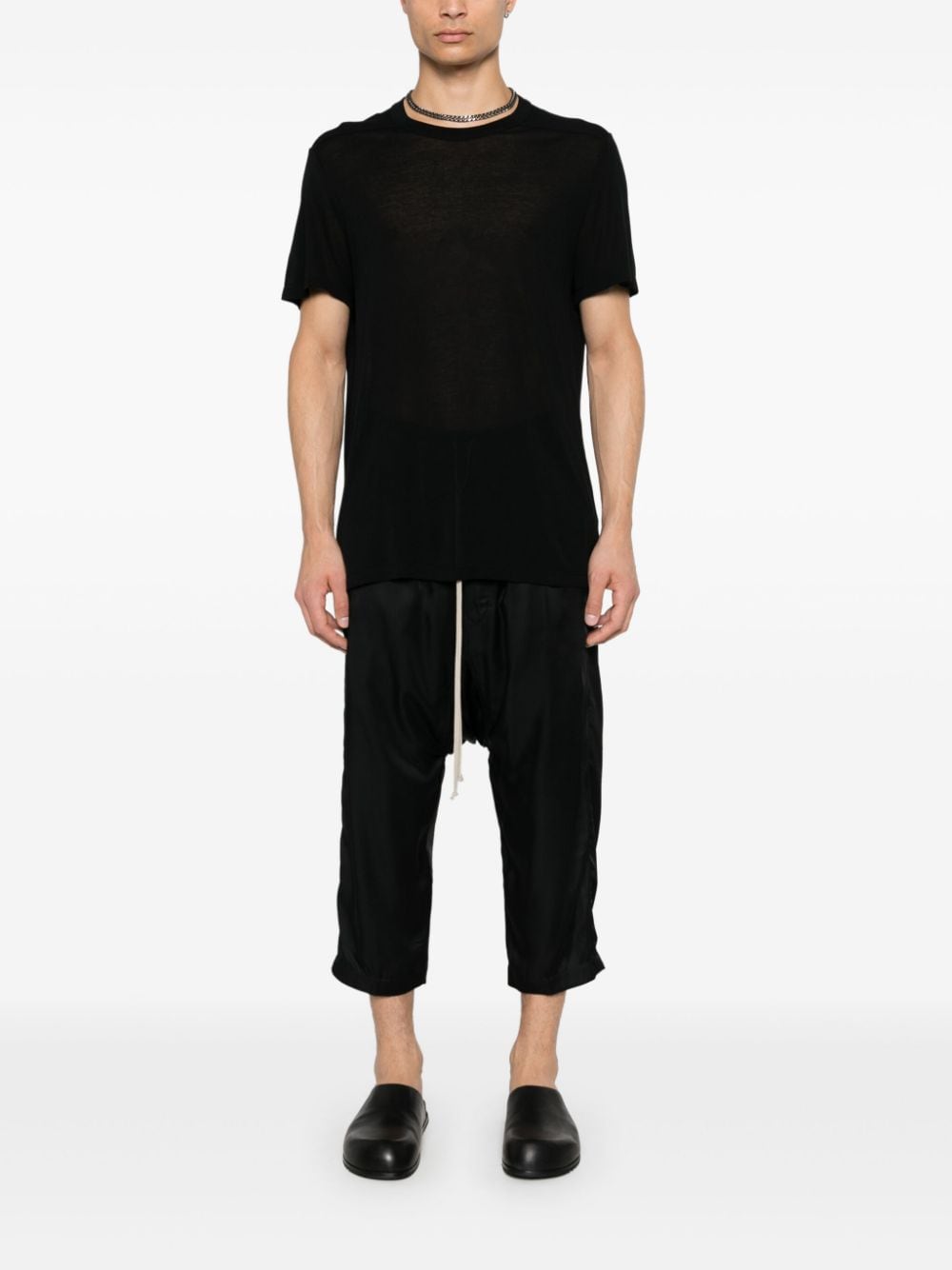 Rick Owens T-shirt met korte mouwen - Zwart