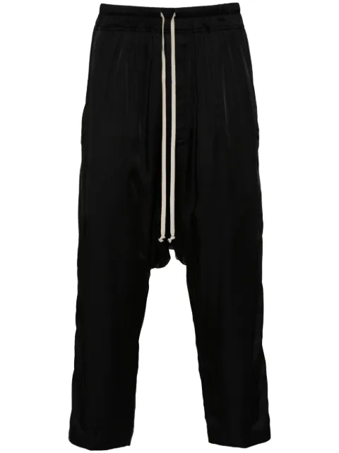 Rick Owens drop-crotch trousers