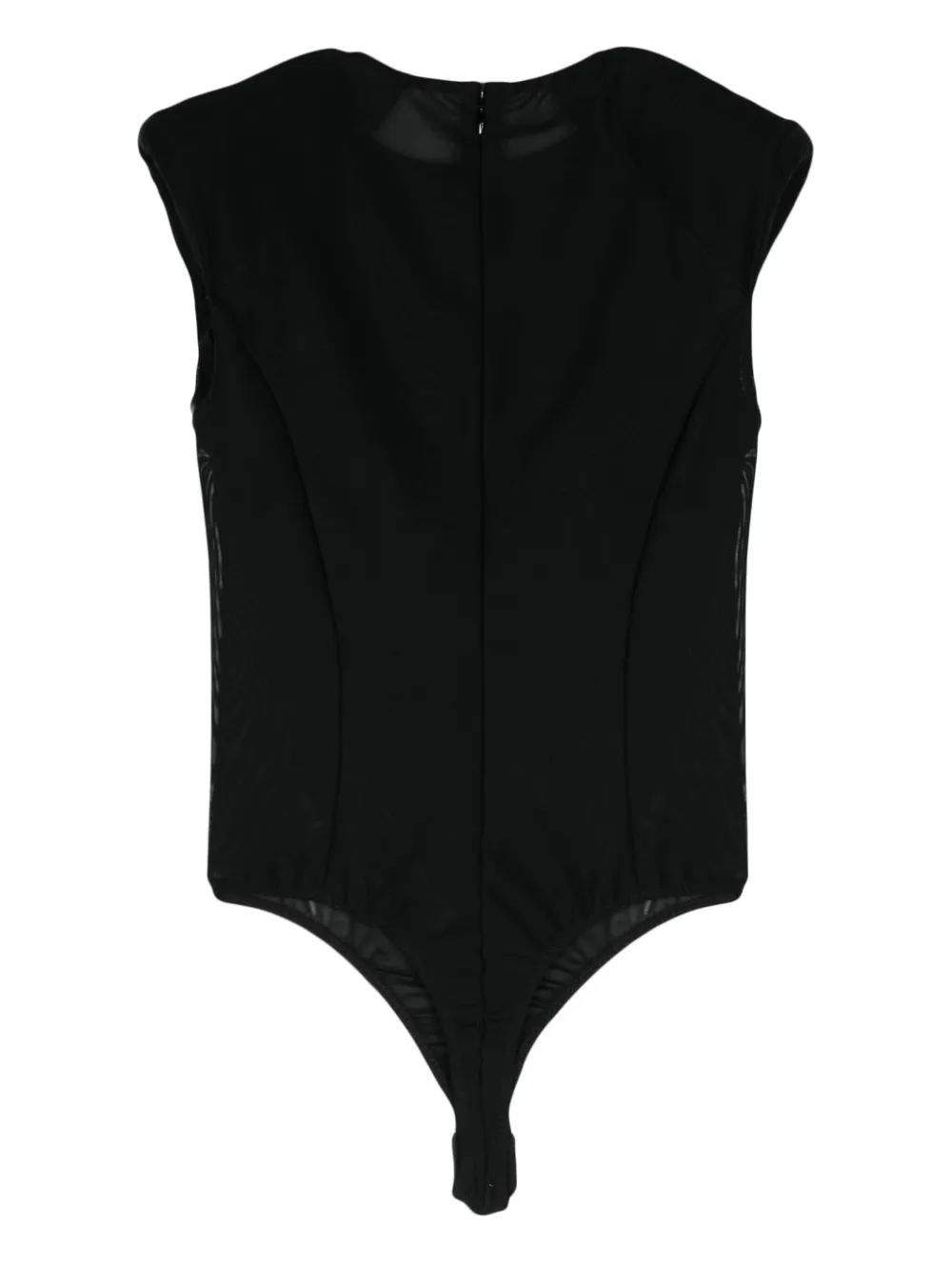 ALESSANDRO VIGILANTE Doorzichtige body - Zwart