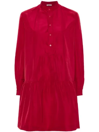2000s satin dress Miu Miu Pre-Owned | Red COLOR:Wine Red Baltic Born Womens Nellie Silk Satin under $120