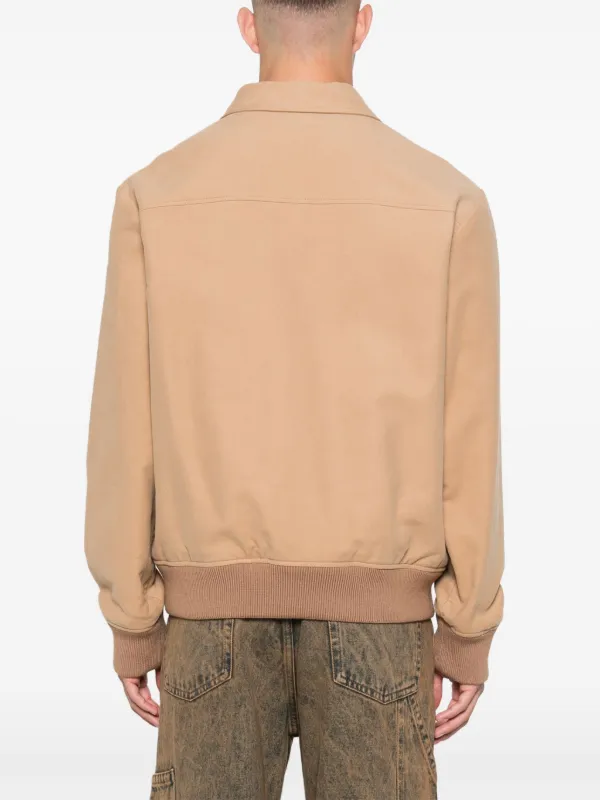 A.P.C. ベージュ ナイロンジャケット A.P.C. ロゴ ジャケット | ニュートラル | FARFETCH JP