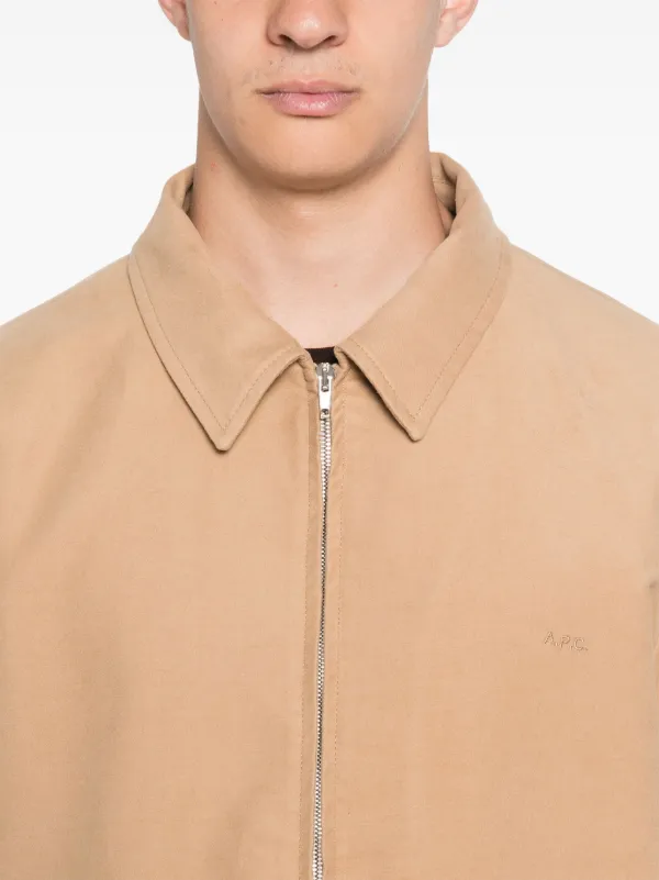 A.P.C. ロゴ ジャケット | ニュートラル | FARFETCH JP