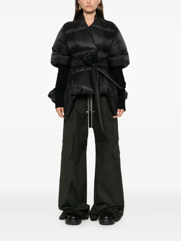 Rick Owens Batwing Duvet Jacket | Black | FARFETCH