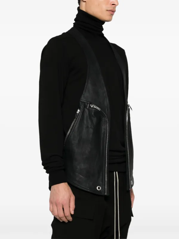 【30％OFF】 Rick Owens Bauhaus Vest | Black | FARFETCH トップス