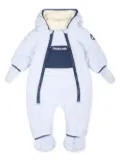 Timberland Kids logo-print snowsuit - Blue