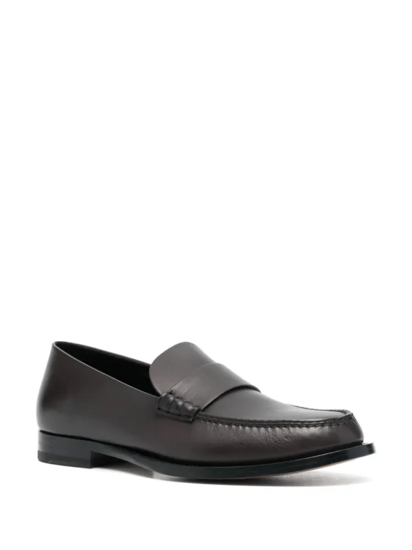 The Row Novus ローファー | ブラウン | FARFETCH JP
