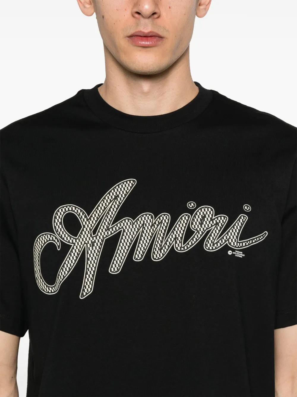 AMIRI Script T-shirt Zwart