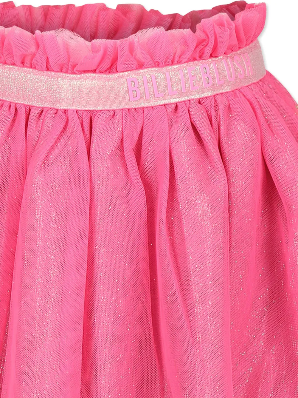 Billieblush Fuchsia Skirt For Girl With Logo In Pink