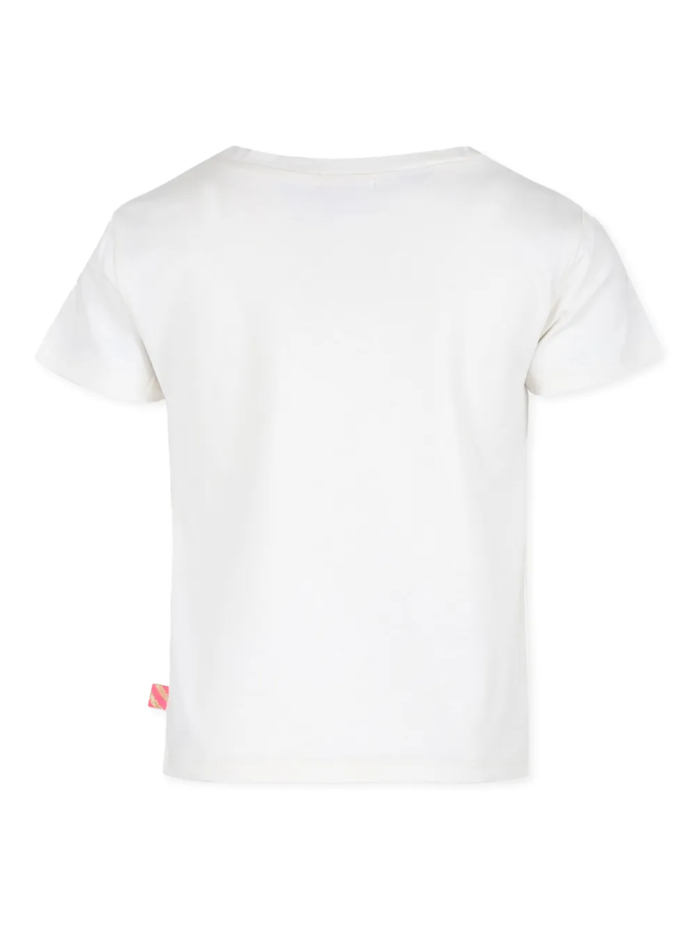 Billieblush T-shirt met pailletten en logo - Wit