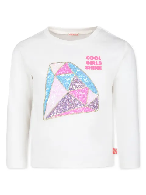 Billieblush sequin-embellished t-shirt