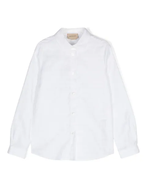 Gucci Kids GG cotton shirt