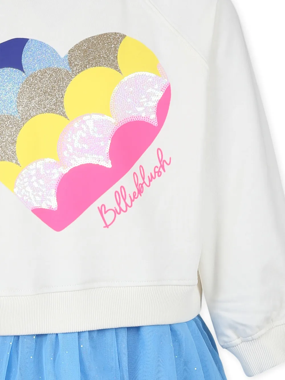 Billieblush Jurk verfraaid met hart Wit