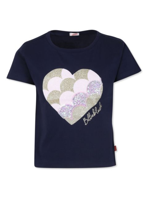 sequin-embellished t-shirt